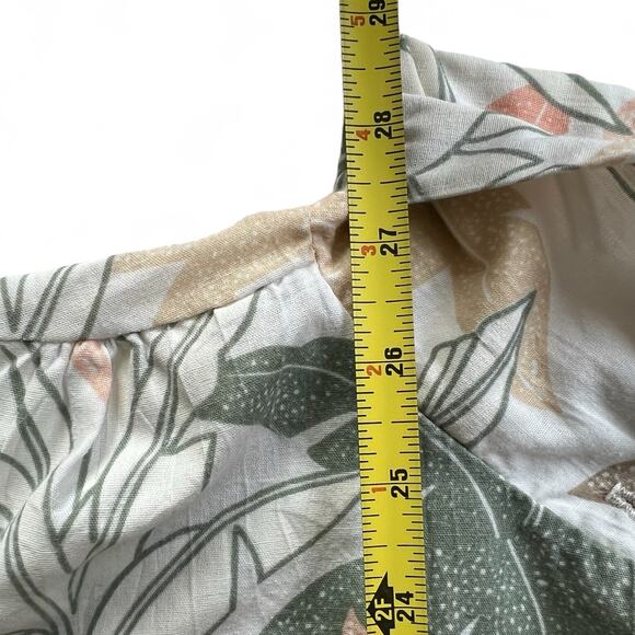 Vintage Hot Stuff Floral Aloha Hawaiian Camp Collar Shirt Button Up Pattern USA - Picture 10 of 10